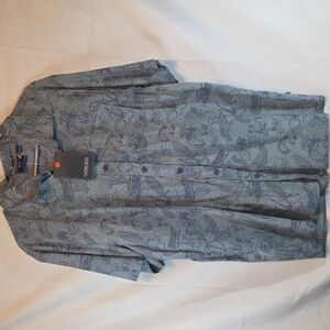 NWT Cherokee Men's Short Sleeve Shirt, XL